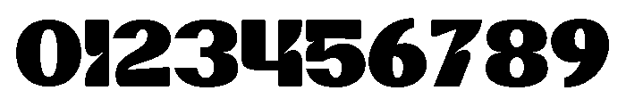 GIKEN-Regular Font OTHER CHARS