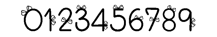 GIftbox Doodle Font OTHER CHARS