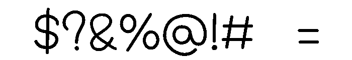 GIftbox Doodle Font OTHER CHARS