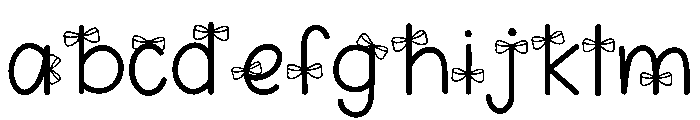GIftbox Doodle FONT