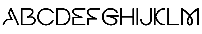 Giabe Font UPPERCASE