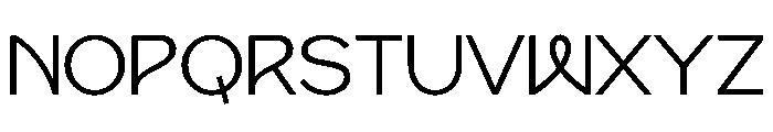 Giabe Font UPPERCASE