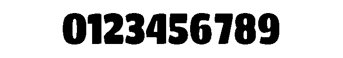 Giant Myth Bold Font OTHER CHARS