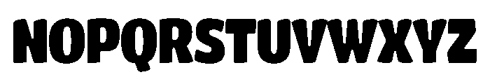 Giant Myth Bold Font UPPERCASE