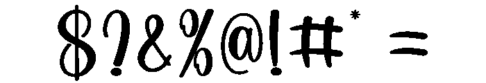 Giantess Font OTHER CHARS