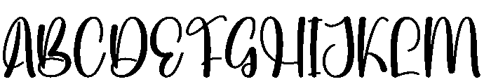 Giantess Font UPPERCASE