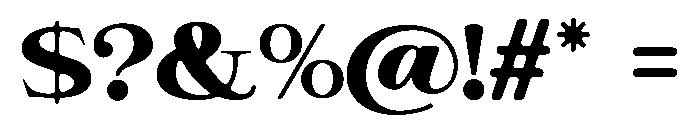 GiantrickSoft-Black Font OTHER CHARS