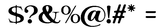 GiantrickSoft-Bold Font OTHER CHARS