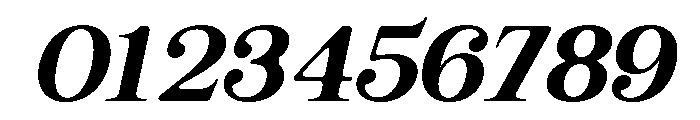 GiantrickSoft-ExtBdSlant Font OTHER CHARS
