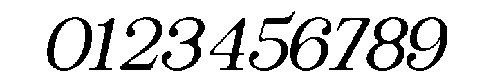GiantrickSoft-Slanted Font OTHER CHARS