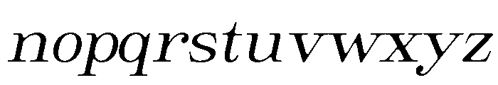 GiantrickSoft-Slanted Font LOWERCASE