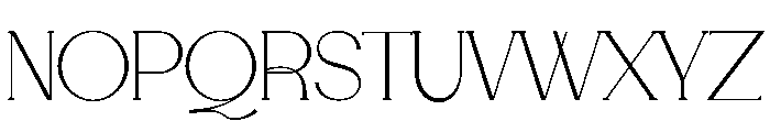 Gibeal Font UPPERCASE