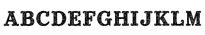 Gibson Regular Font UPPERCASE