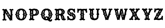 Gidley Regular Font UPPERCASE
