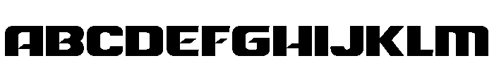 Gietno Ultra Regular Font UPPERCASE