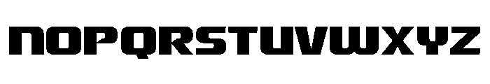 Gietno Ultra Regular Font UPPERCASE