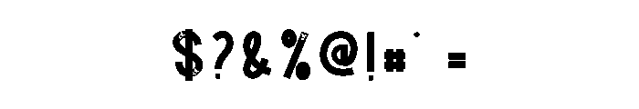 Gift Card Font OTHER CHARS