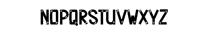 Gift Card Font UPPERCASE