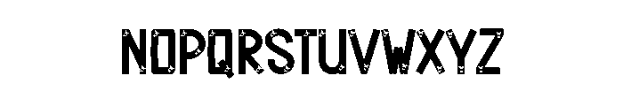 Gift Card Font LOWERCASE