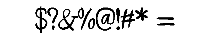 Gift For You Font OTHER CHARS