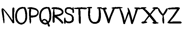 Gift For You Font UPPERCASE