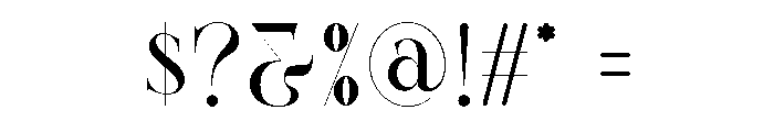 Gifta Font OTHER CHARS