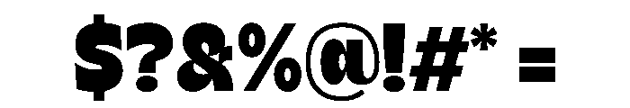 Giftalgic Font OTHER CHARS