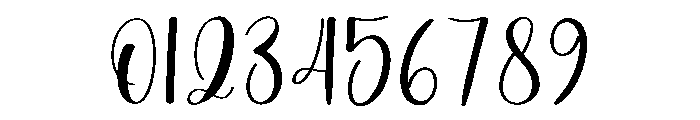 Giftcard Font OTHER CHARS