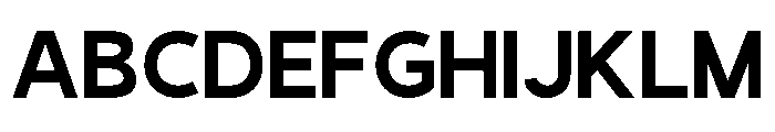Gigamore Regular Font UPPERCASE