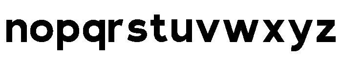 Gigamore Regular Font LOWERCASE