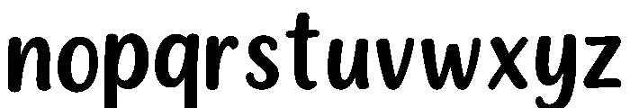 Giggle Marker Regular Font LOWERCASE