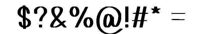 Giggling Heart Font OTHER CHARS