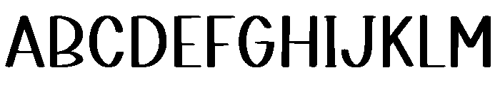 Giggling Heart Font UPPERCASE