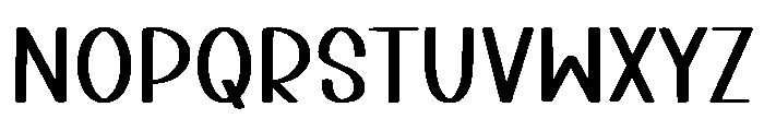 Giggling Heart Font LOWERCASE