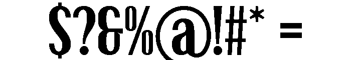 Giglan Font OTHER CHARS