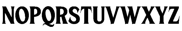 Gilded Lumiere Sans Regular Font UPPERCASE