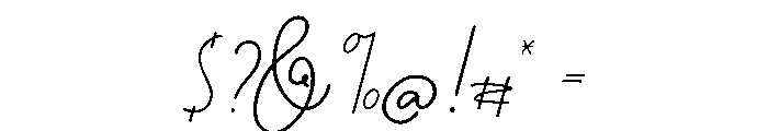 Gilded Lumiere Script Font OTHER CHARS