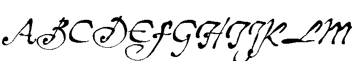 Gilded Oath Font UPPERCASE