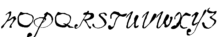Gilded Oath Font UPPERCASE
