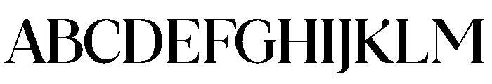 Gilded Stroke Regular Font UPPERCASE