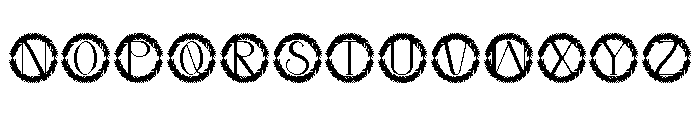 Gildemere Monogram Font UPPERCASE
