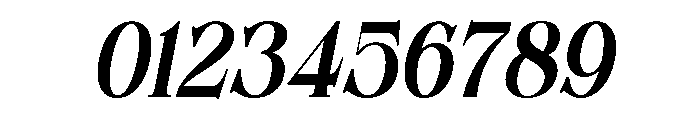 Gildora Italic Font OTHER CHARS