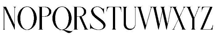 Gilfen Font UPPERCASE
