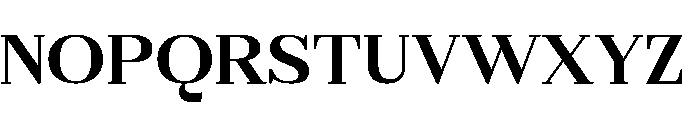 Gilferos Cntr Expanded Font UPPERCASE