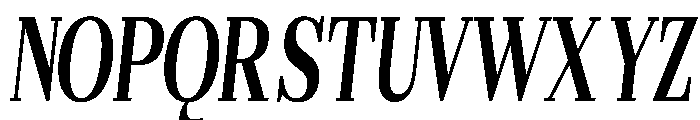 Gilferos Cntr ExtCond Ita Font UPPERCASE