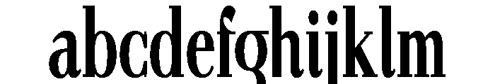 Gilferos Cntr ExtraCondensed FONT
