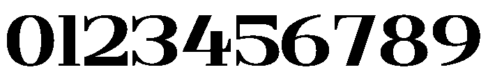 Gilferos Cntr ExtraExpanded Font OTHER CHARS