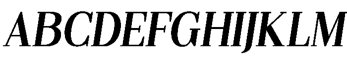 Gilferos Cntr SemCond Ita Font UPPERCASE