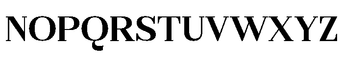 Gilferos Cntr SemiExpanded Font UPPERCASE