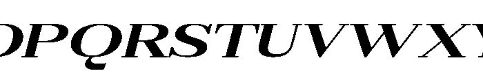 Gilferos Cntr UltExp Ita Font UPPERCASE